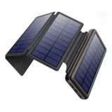 Cargador Solar Power Bank 20000mah 4 Paneles Solares