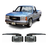 Juego Par Faro Niebla Silverado 1992 1994 1996 1998 C/base