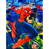 Frazada Mantas De Invierno Niños Disney Spiderman Dosplazas