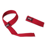 Straps De Tira Para Gym Crossfit Pesas Lifting Fitness Color Rojo