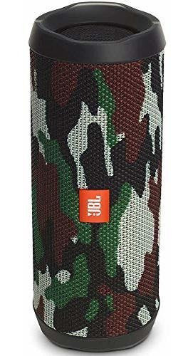 Bocina Bluetooth Jbl Flip4 Impermeable + Mic -camouflage