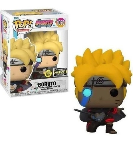 Funko Pop Boruto Glows |ee Exclusive #1035 Colección Premium