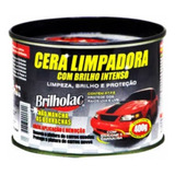 Cera Limpadora Automotiva Brilholac 400g / Carnaúba Silicone