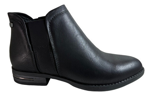 Botin Via Uno Color Negro 35 Al 40 Liquidacion