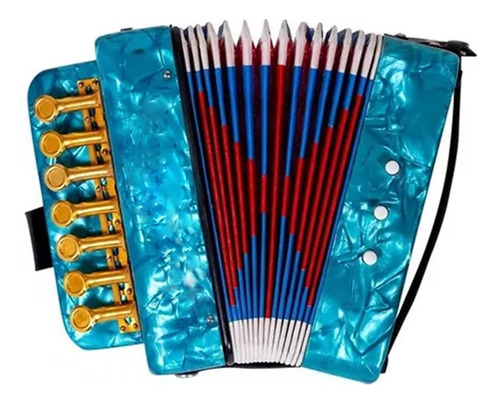 Acordeon A Botones St214 P/ Niños 3 Bajos - Infantil