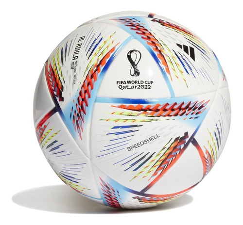 Balón Futbol adidas Al Rihla Mini Copa Mundial Qatar 2022 Color Blanco