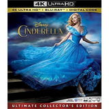 4k Ultra Hd + Blu-ray Cinderella / La Cenicienta 2015