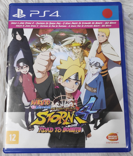 Jogo Naruto Ninja Storm 4 (playstation 4, Mídia Física)