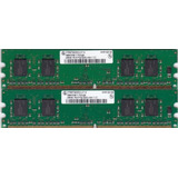 Memória Infineon 2x 512mb Pc2-3200 Ddr2-400mhz Dimm