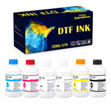 Splendidcolor Tinta Dtf 250ml 6 Pack Premium Dtf Tinta Base 