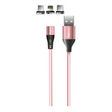 Cable Foxbox Magnet Lightning C Rosa