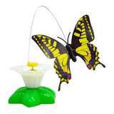 Borboleta Voadora Rotativa Elétrica Brinquedo Pet Gato Cão Cor Diversos