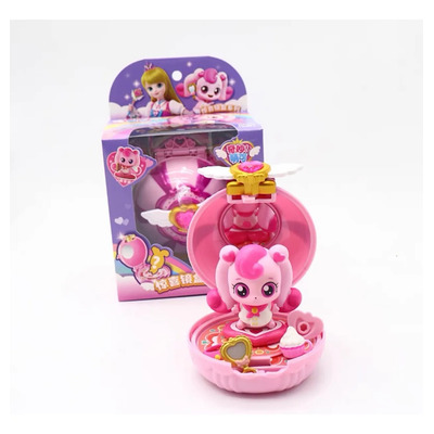 Juego Teenieping Heart Magic Mirror Box, Muñeca Par