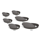 Pack X6 Moldes Desmontables Kuchen Pie 20 24 26 28 30 32cm