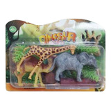 Playset Conjunto De Animales Coleccionables Original