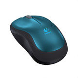 Logitech M185, Mouse Inalámbrico, Win Mac Chrome Linux Azul