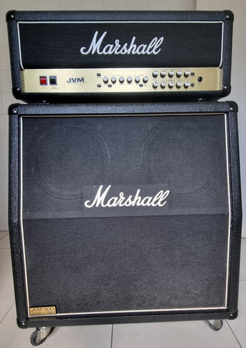 Marshall Jvm 210h (110v) + Caixa Marshall 1960a 4x12 (300w)