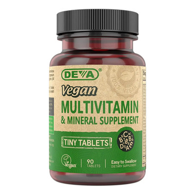Multivitaminico Deva Completo Minerales Vegano 90 Tabletas Sabor Sin Sabor | Envío gratis