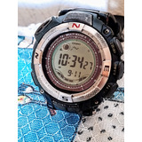 Remato Reloj Casio Protrek Paw 1500 Triple  Sensor Solar Mul