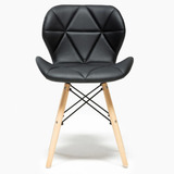 Pack 4 Sillas Eames Negras Aviador