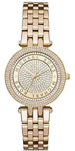 Michael Kors Reloj Mini Darci Dorado Para Mujer Mk3445