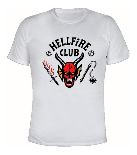 Remera Niños Algodón Hellfire Club