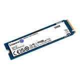 Ssd Nv2 Pcie 4.0 Nvme M2 3.500mb 500gb Ultra Rápido Kingston Cor Azul