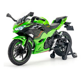 Moto Juguete 1:12 Kawasaki Ninja-400 Con Luces Y Sonidos