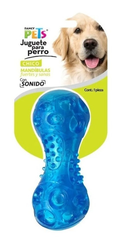 Juguete Para Perros Pesa Flexible C/sonido Chico