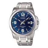 Reloj Casio Mtp-1314d Hombre Acero Calendario 100% Original 