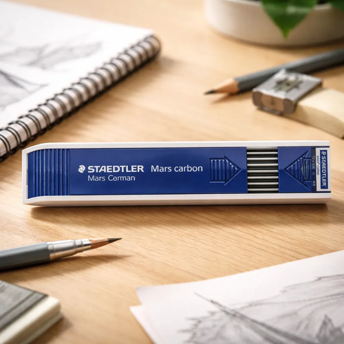 Minas Staedtler Mars Grafito Carbón De 2mm