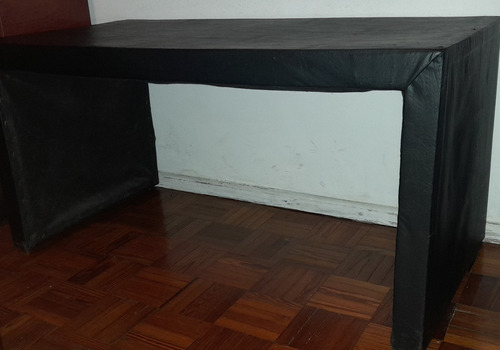 Mesa Con Puff Usado - ¡estilo Y Comodidad En Uno!