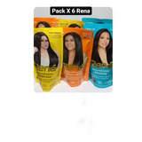 Pack X6 Rena Alisado Progresivo - g a $583