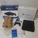 Sony Playstation 4 Slim 1tb Preto Na Caixa Cib Serial Bate