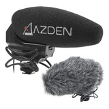 Micrófono De Video Conmutable Azden Smx-30 Con Cubierta De
