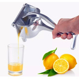 Espremedor Manual De Laranja Limão Frutas Em Aço Inox