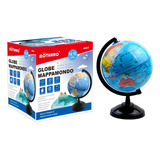 Globo Terráqueo Giratorio Didáctico Mapa Mundo Español 14cm