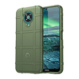 Funda Para Nokia G10 Nokia G20 Nokia 6.3 Verde Rugoso Shi-02