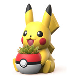 Maceta Macetero Planta Pokémon Pikachu