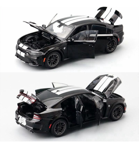 Dodge Charger Srt Hellcat Redeye Miniatura Carros De Metal 