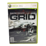 Jogo De Corrida Grid Racedriver Xbox 360 Original Mf