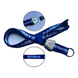 Lanyard Cinta Hebilla Cinturón Seguridad Aviación Airbus