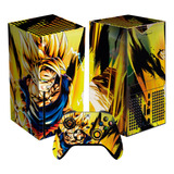 Skin Para Xbox Series X Goku Saiyan 