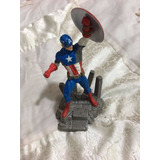 Marvel Capitán America Muñeco De Colección 14 Cm Alto