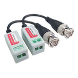 Par De Conector Video Balun P/ Cameras Hd Cvi Tvi Analog