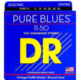 Dr Strings Pure Blues Níquel Puro Rollo Alrededor Core 11-50