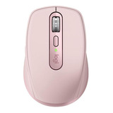 Mouse Inalámbrico Recargable Logitech  Master Series Mx Anywhere 3 Rosa