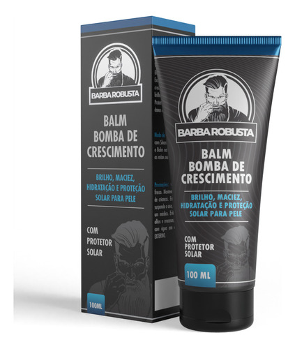 Balm Para Barba - Bomba De Crescimento Barba Robusta