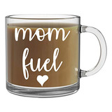 Taza De Caf De Vidrio Transparente - Mam Fuel 13oz - Regalos