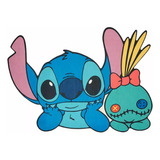 Felpudo Alfombra Stitch Lilo Y Stitch Hogar